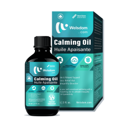 Calming Oil for Dogs Natural Anxiety and Stress Relief Pet Relaxation Aid