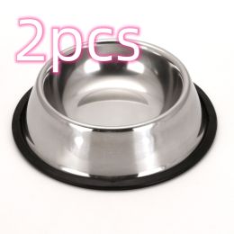Classic Stainless Steel Bowls (Option: 18cm 2pcs)
