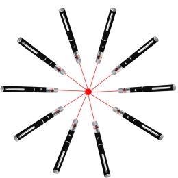 650nm Red Laser Pointer Pen Light Visible Single Beam AAA Lazer Torch 10PCS 9900 Miles Mini Small Teaching Pen Light Pet Toys (Option: Red)