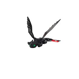 Toothless Dragon Cute Cool Design High Texture Exquisite Details Charming Appearance Dinosaur Fans Collectible Home Decorations (Option: Black)